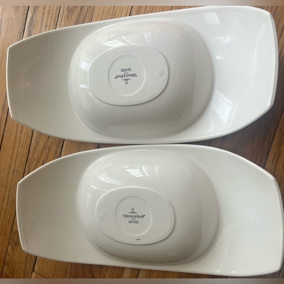 Set of 2 Discontinued Villeroy & Boch Urban Nature Pasta Bridge - Picture 6 of 6